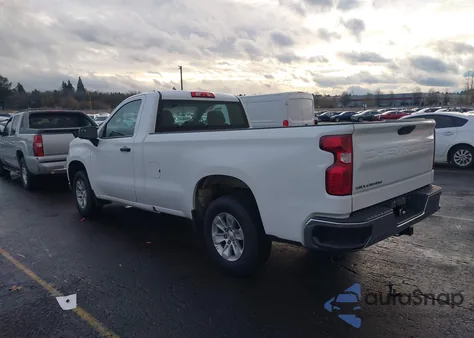 2020 Chevrolet Silverado 1500 2Wd Long Bed Wt z USA, uszkodzony, nr VIN 3GCNWAEF7LG272164